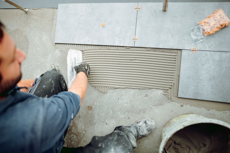 Our team working on Concrete Installation projects in Tampa, FL