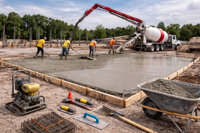 Commercial Slab Construction in Largo, FL
