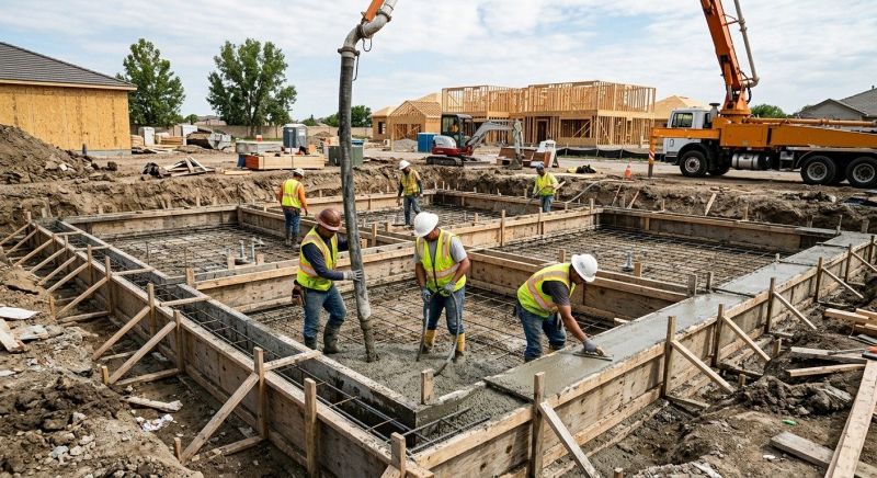 Concrete Foundation Installation in Tarpon Springs, FL