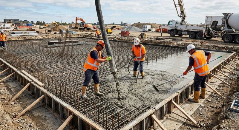 Foundation Pouring in Tampa, FL