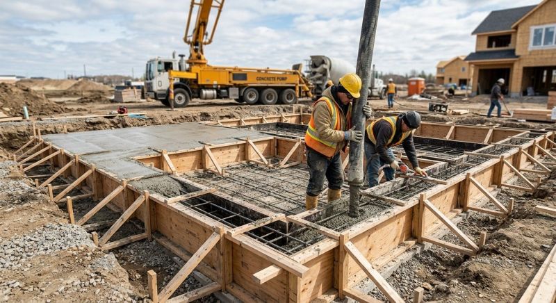 Foundation Wall Pouring in Clearwater Beach, FL