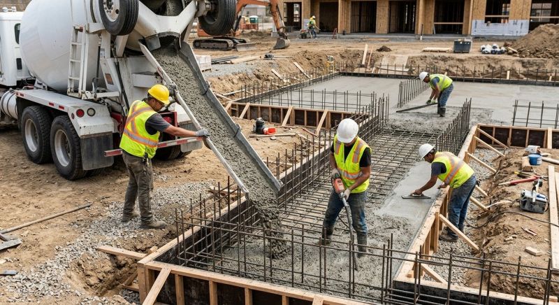 Foundation Wall Pouring in Thonotosassa, FL